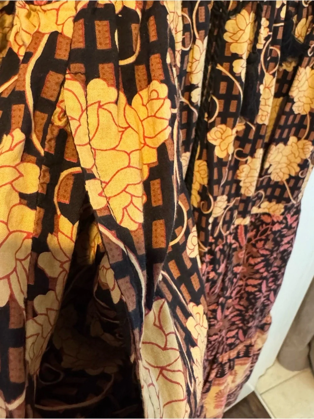 Mille Midi Dress Floral Tiered | M - Picture 4 of 7